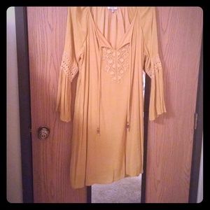 Mustard Dress
